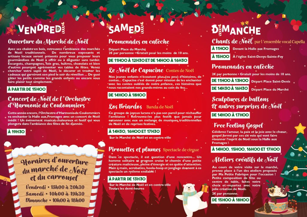 FEERIES DE NOEL- PROGRAMME 2