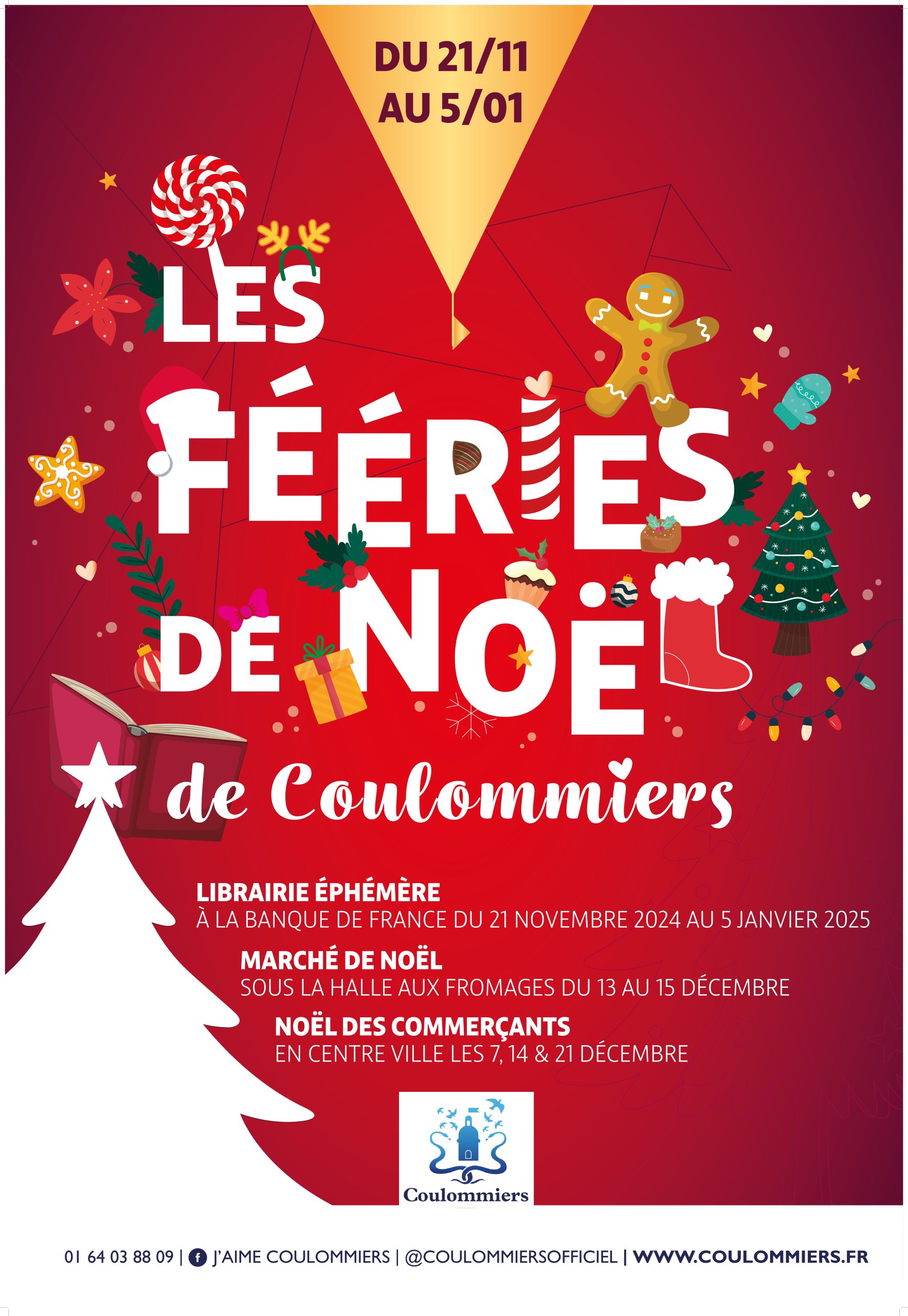 AFFICHE FÉÉRIES DE NOËL 2024