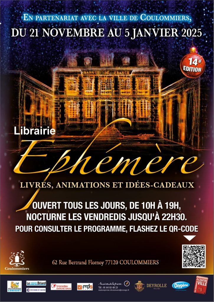 Librairie éphémère - 14ème édition